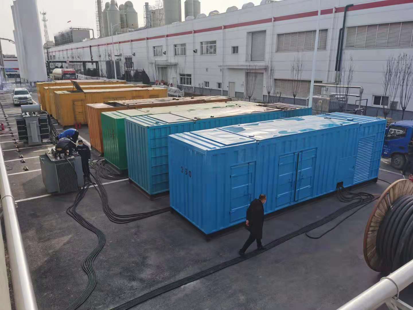 马龙出租发电机-柴油发电机组三相采用什么接法
